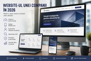 Cum ar trebui să arate website ul unei companii în 2026